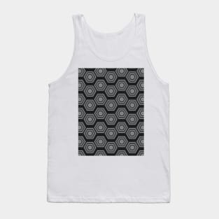 Simple Hexagon Pattern Tank Top